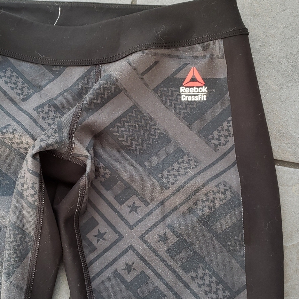 Reebok Crossfit leggings, reversible, women's s